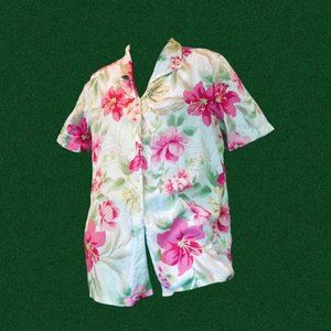 ALFRED DUNNER Floral Blouse